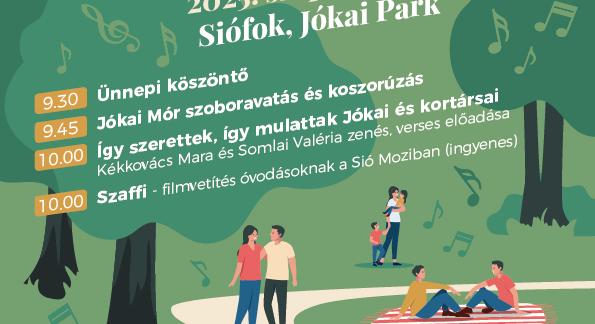 Újabb szoborral gazdagodik Siófok: Jókai Piknik