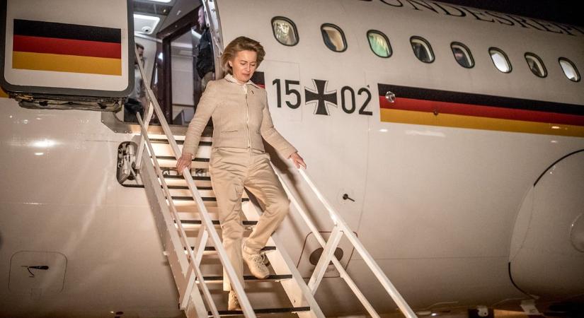 Oroszok támadhatták meg Von der Leyen gépét: ez áll a háttérben