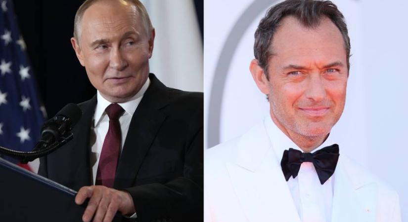Így fest Jude Law Vlagyimir Putyinként: rá se ismerni a színészre
