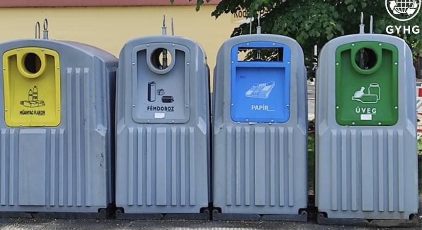 Kapacitást növelt a GYHG az egyik győri szelektív szigeten