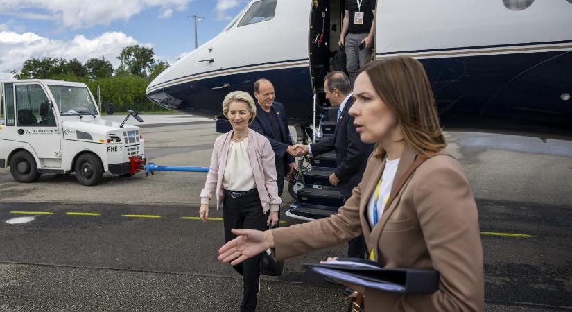 Papírtérképpel navigálták Ursula von der Leyen repülőgépét, az oroszok zavarhatták a GPS-t