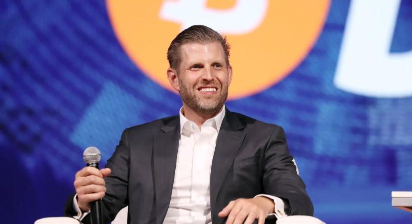 Japán kriptocég, amerikai politikai szál: Eric Trump a Metaplanet tanácsadója