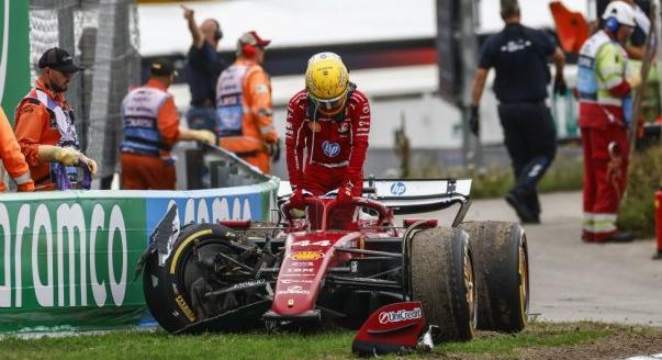 „Biztató hétvége, jó tempó” – megvédte az autót törő Hamiltont a Ferrari