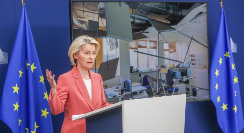 Megzavarták Ursula von der Leyen Bulgáriába tartó repülőgépének GPS-ét