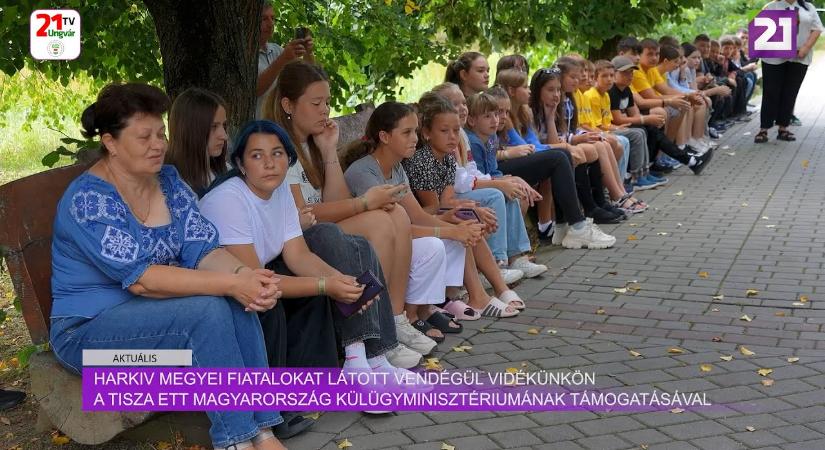 Aktuális (2025.09.01) Harkiv megyei fiatalokat látott vendégül vidékünkön a Tisza ETT Magyarország külügyminisztériumának támogatásával (videó)
