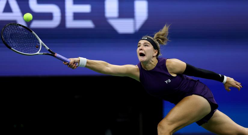 Sírva fakadt a teniszező a US Openen, miután meglátta az exét a lelátón