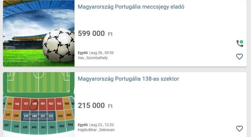 Feketepiaci őrület: milliós jegyárak a Magyarország–Portugália-meccsre – lehet rá megoldás, mutatjuk, mi az