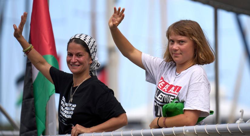 A természet leckéztette meg Greta Thunberg gázai flottilláját