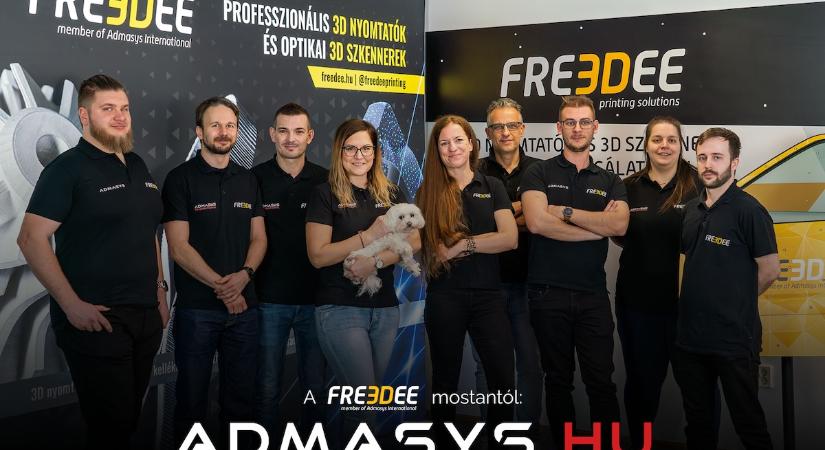 A hazai additív gyártás régi-új arca: a FreeDee mostantól ADMASYS HU
