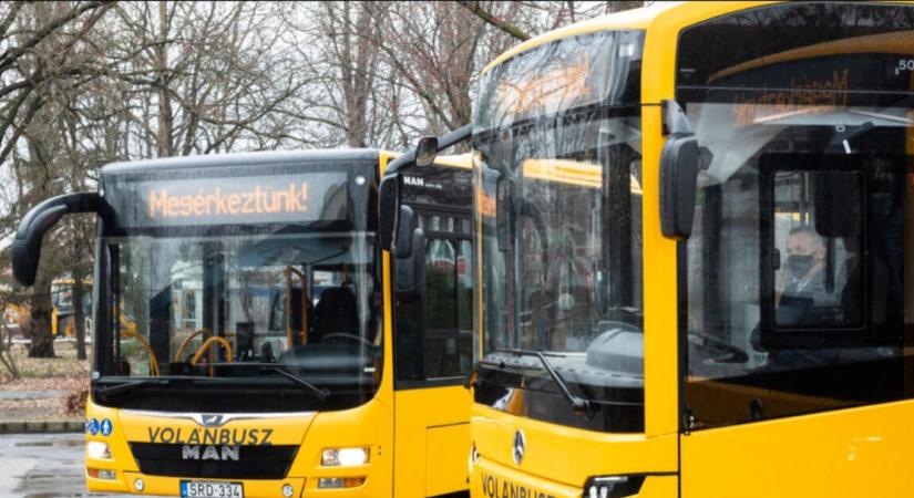 Több mint 800 új volánbuszt kap a MÁV