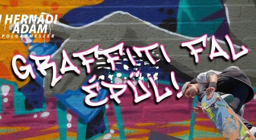 Alkotásra fel! Új graffiti fal Esztergomban
