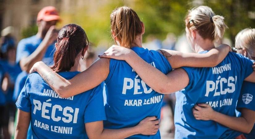 Az egyetemmel fut Pécs az életért