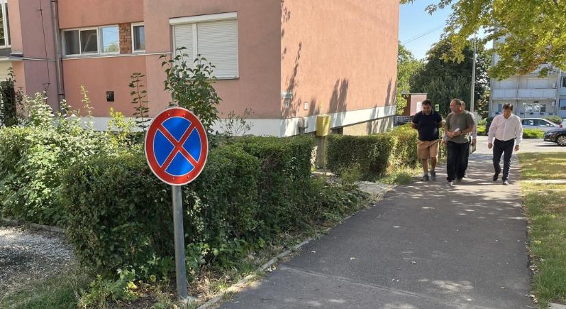 Új járda építése kezdődött el