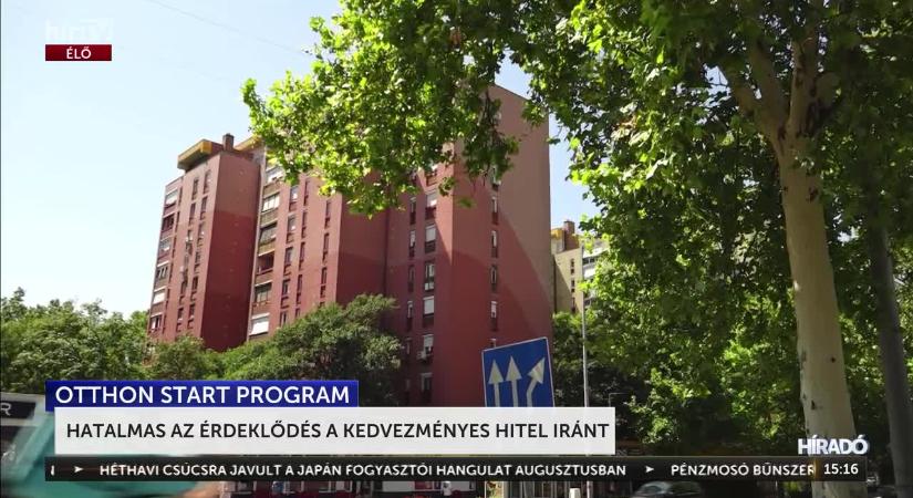 Az Otthon Start Program elindult, az érdeklődés pedig hatalmas a kedvezményes, hitel iránt  videó