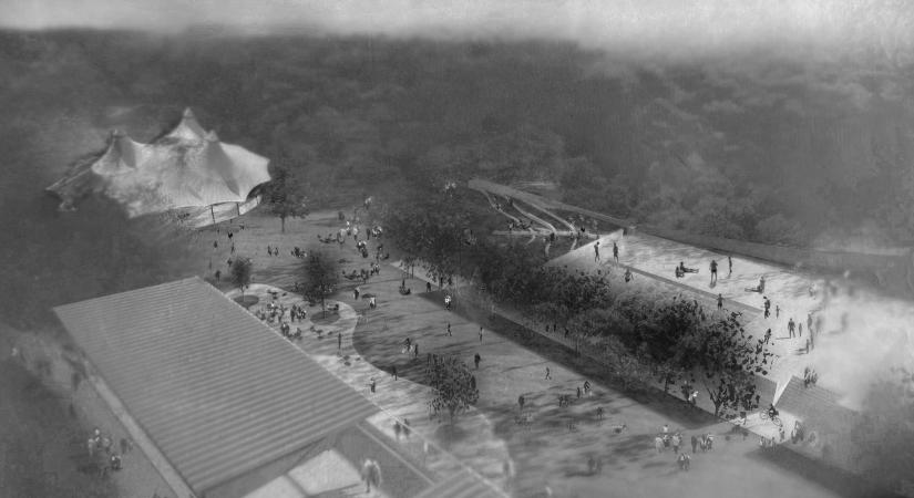 Kamaraerdei Ifjúsági park revitalizácója – Oltvai Ádám diplomamunkája