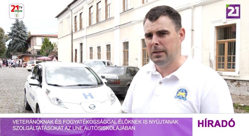 Veteránoknak és fogyatékossággal élőknek is nyújtanak szolgáltatásokat az UNE autósiskolájában (videó)