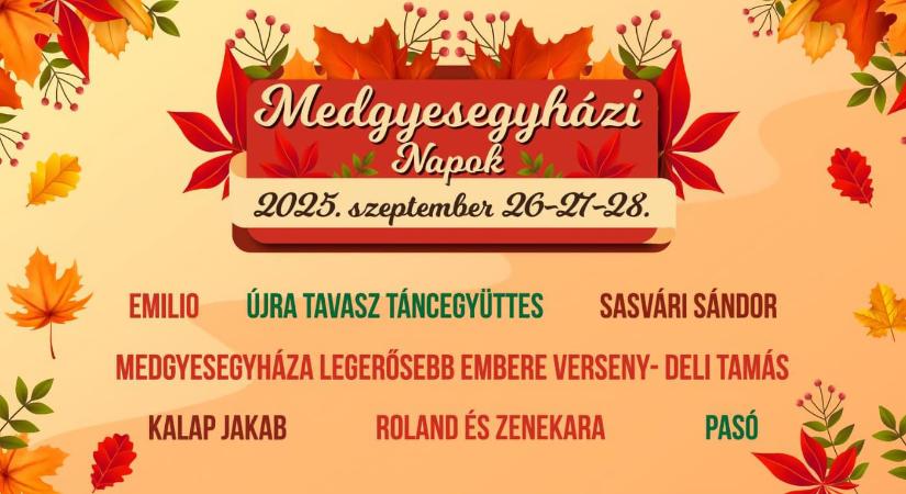 Medgyesegyházi Napok 2025