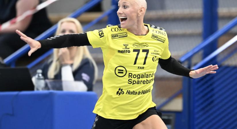 Öt nappal kemoterápiás kezelése után már a pályán bizonyított a norvég kézilabda legendája