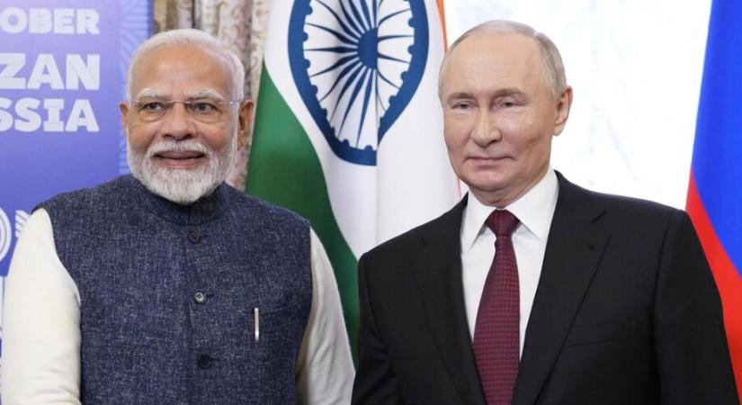 Modi a Putyinnal való találkozóján az ukrajnai háború befejezésére szólított fel