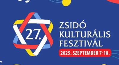 Zsidó Kulturális Fesztivál, 2025. szeptember 7-15.