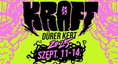 Kraft Sörfesztivál a Dürer Kertben, 2025. szeptember 11-14.