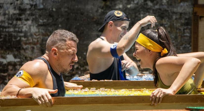 Jeges pokol az Ázsia Expresszben: Vastag Csaba alig kapott levegőt, Evelin kiborult ( videó)