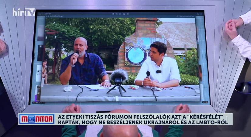 Monitor - Magyar Péter bevallotta, hogy végig sem hallgatta, amit az alelnöke mondott az adóemelésről  videó