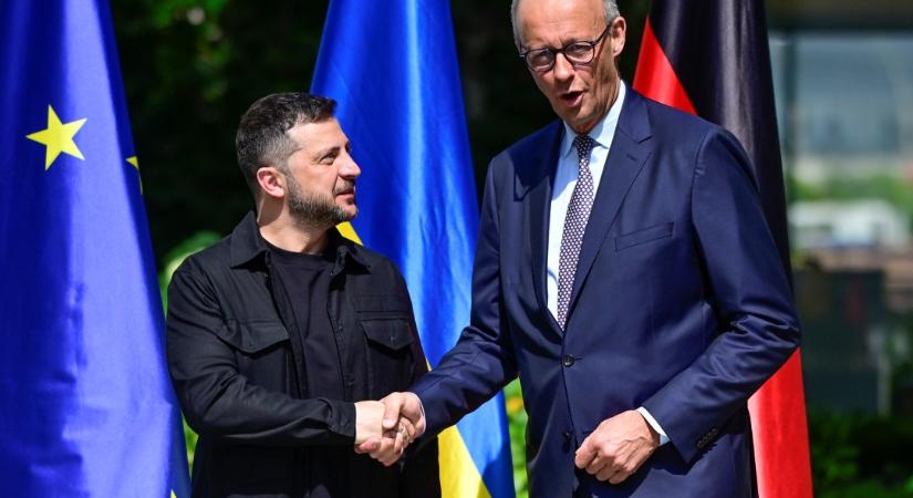 Merz: Putyin korunk talán legszörnyűbb háborús bűnöse