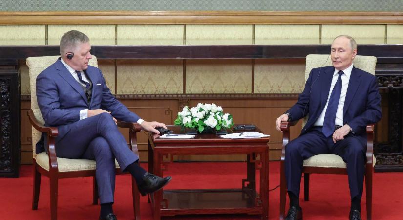 Robert Fico a Vlagyimir Putyinnal folytatott egyeztetése után közölte, több üzenetet is át akar adni pénteken Volodimir Zelenszkijnek