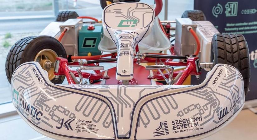 Gokarttal a Formula E nyomában? Egy magyar céggel lehetséges. E-gokart
