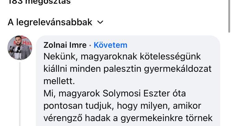 Vérvádas antiszemita ködképeket ereget a Mi Hazánk politikusa