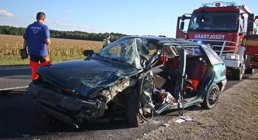 Meghalt a hétfői zalai baleset sérültje - tragédia a 86-oson
