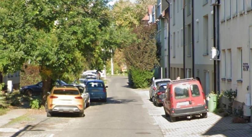 Hosszan és szégyentelenül csinálta az Ószőlő utcán