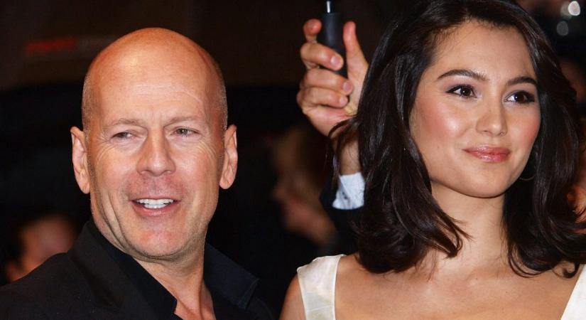 Bruce Willis felesége köszönetet mondott Demi Moore-nak a támogató szavakért