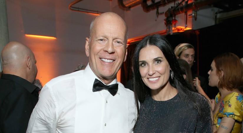 Demi Moore vallomása: nehéz látni, ahogy Bruce Willis betegsége miatt megváltozik