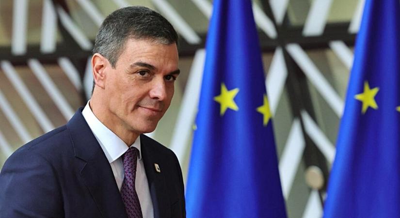 Spanyol miniszterelnök: Európa kettős mércét alkalmaz az ukrajnai és a gázai háborúval szemben