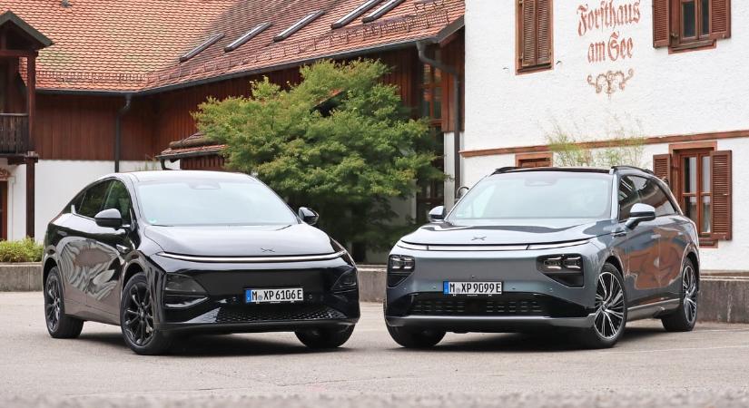 Magyarországon a repülő autós kínai cég: kipróbáltuk a Tesla-verő legújabb Xpeng villanyautókat