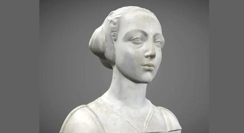 19. századi másolat Cecilia Gonzaga lőcsei mellszobra