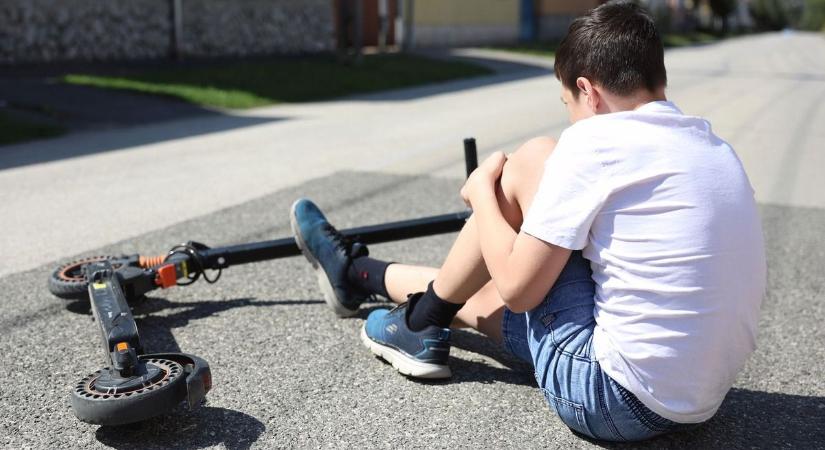 Sokkoló statisztika látott napvilágot, ennyi baleset köthető idén már az elektromos rolleresekhez