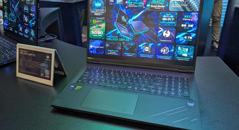 IFA 2025: Játék mellett munkára is ajánlott az új kimaxolt Predator notebook