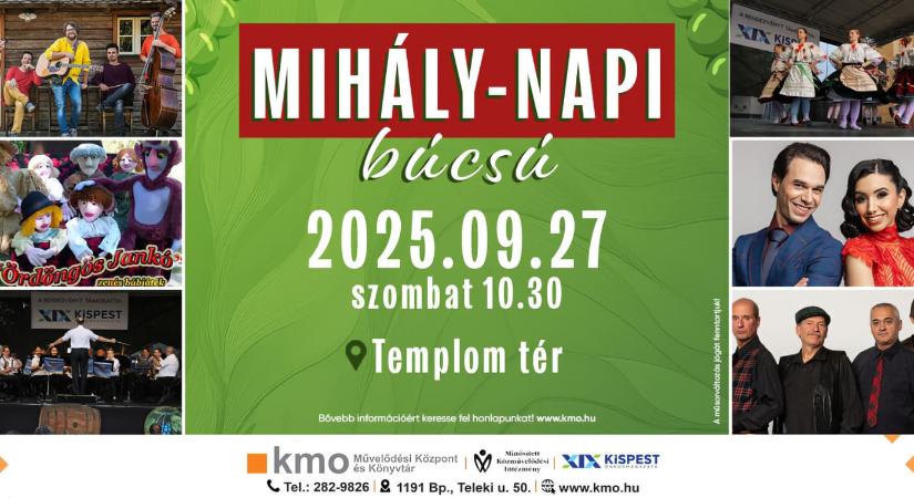 Mihály-napi Búcsú Kispesten 2025 Budapest