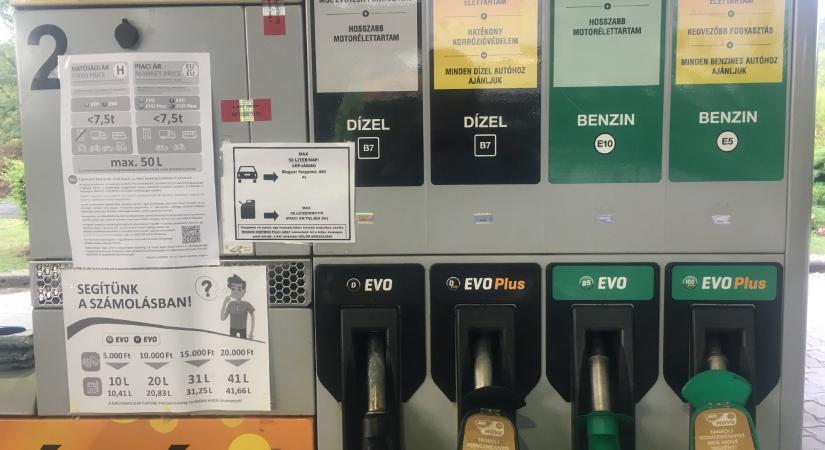 Csütörtöktől drágább lesz a gázolaj: itt az üzemanyag-körkép
