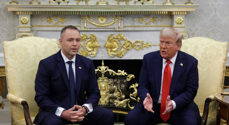 Donald Trump teljesen kiakadt, amikor egy lengyel újságíró Vlagyimir Putyinról kérdezte