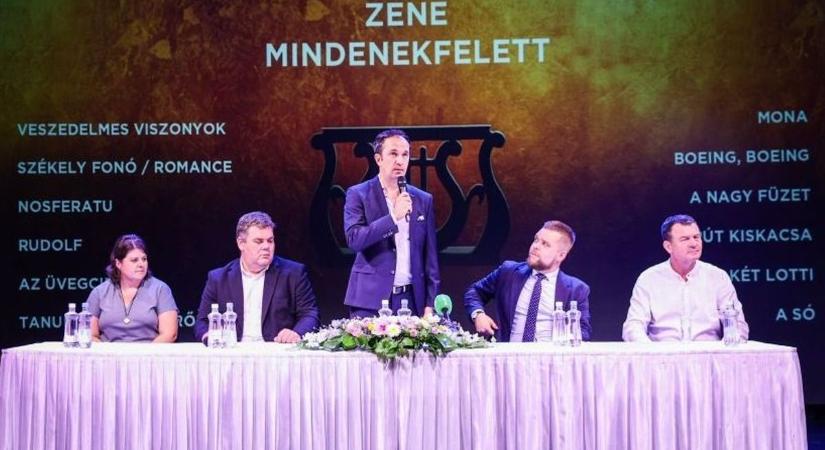 Ezeket a darabokat játssza a győri színház a 2025/26-os évadban