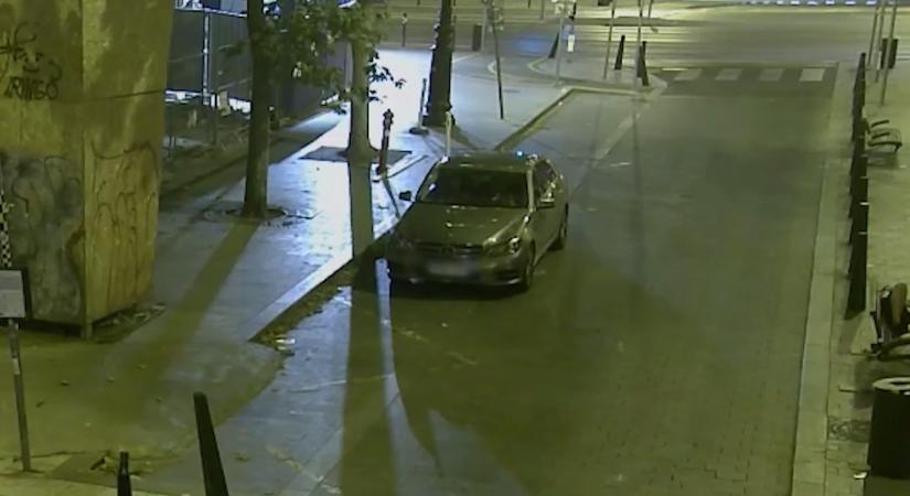 Furcsa lopás Budapesten: vitte a kocsit, de egy nő is volt benne – videó