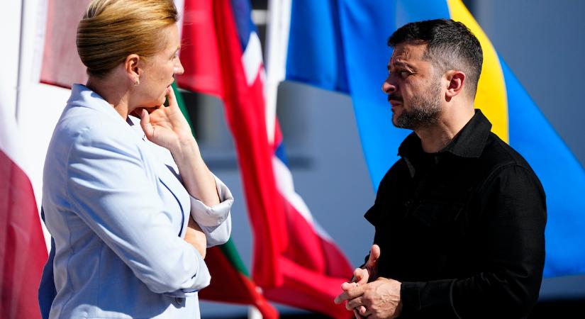 Zelenszkij Dániában lobbizott több fegyverért és nagyobb nyomásgyakorlásért