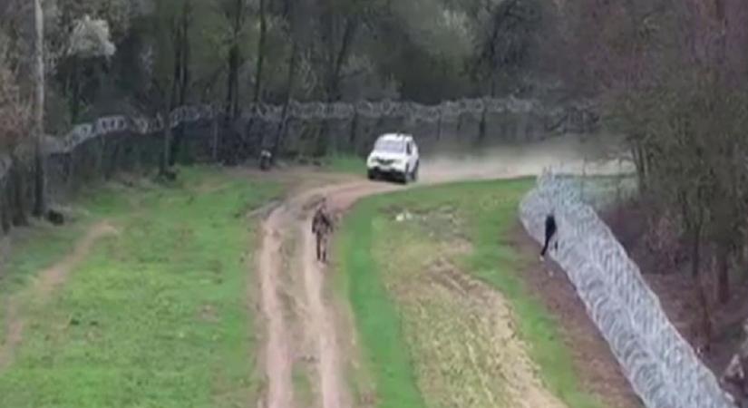Az ukrán határőrök agyonlőttek egy menekülő hadkötelest  videó