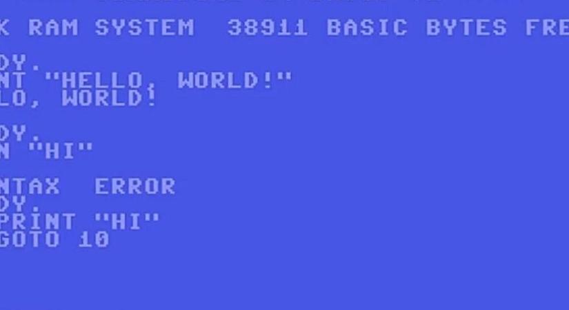 Megnyitotta a Commodore 64 BASIC értelmezőjének forráskódját a Microsoft