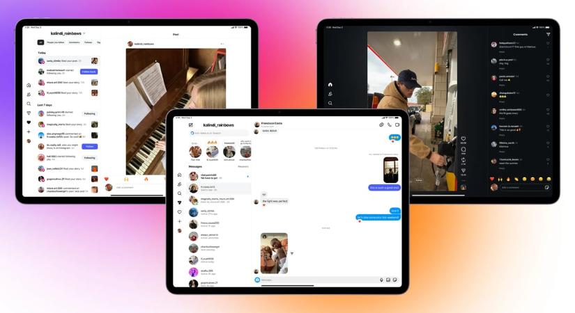 Csaknem 15 évet kellett várni rá, de végre megjelent az Instagram iPadre is