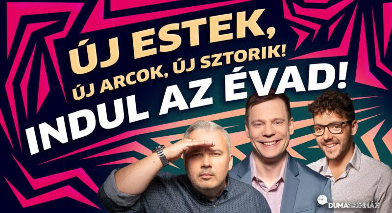 Indul a Dumaszínház új évada – új arcok, új estek, új sztorik